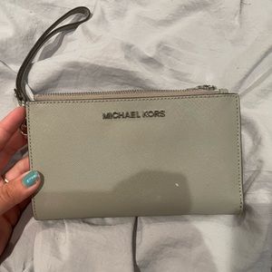 Adele leather smartphone wallet Michael Kors